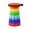 Yousheng Retractable Stool with Carrying Handle Portable Height Adjustable Lightweight Heavy Duty Outdoor Camping Picnic Fishing Telescoping Folding