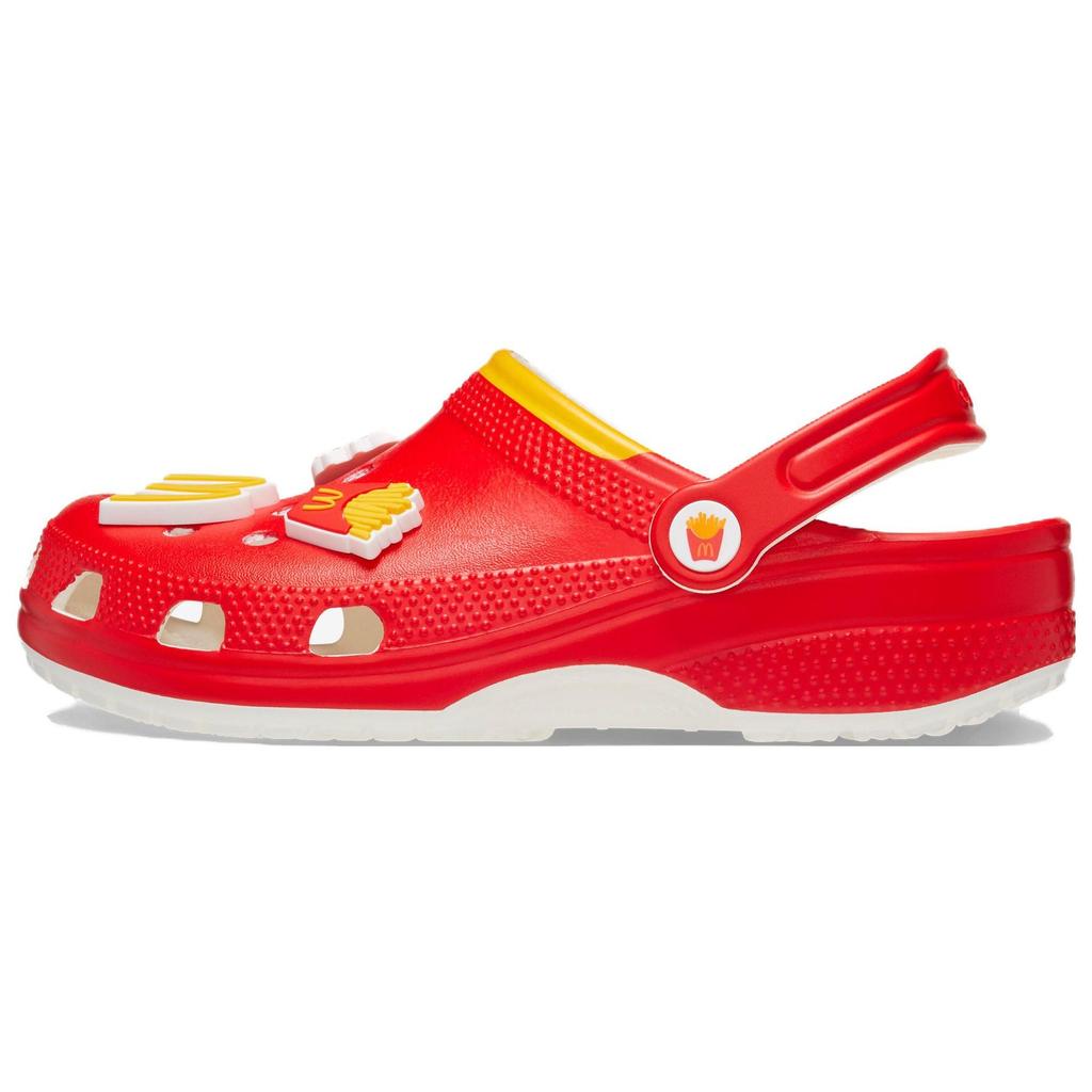 Crocs McDonalds x Classic Clog Ronald McDonald Unisexové tenisky Červená Žlutá Bílá 209858-90H