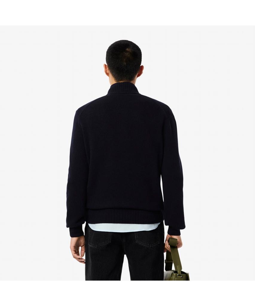 LACOSTE Men'S Wheat Wool Half-Zip Sweater Ah3052-55N 166