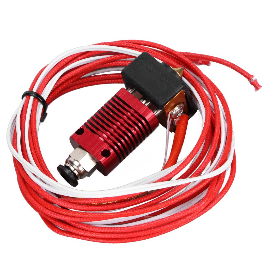 3D Printer Nozzle Parts Pluggable Thermistor Silicone Cover 3D Printer Extruder Hot End Kit 12V