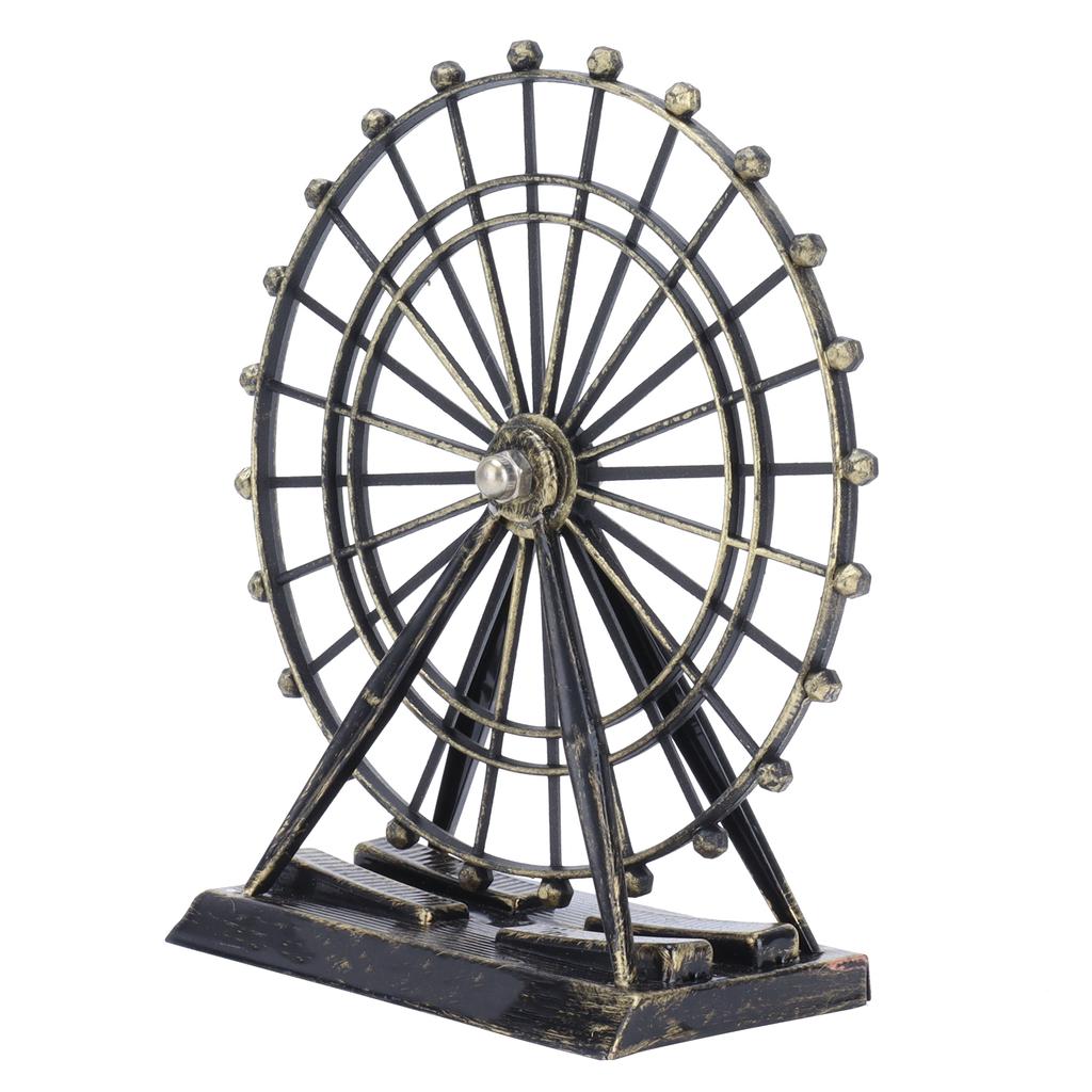 Desktop Ferris Wheel Decoration Model Ferris Wheel Statue Ornament for HomeOffice