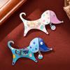 1 Stück Hundeform für Frauen Emaille Anamel Schmuck Geschenk Broschen Cartoon Hund Designer Brosche Pin Tropföl
