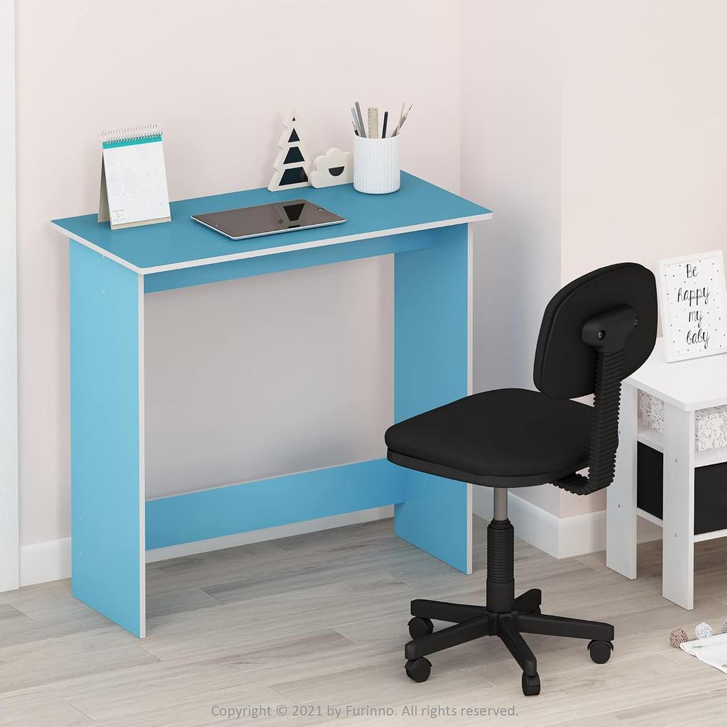 Simplistic Study Table Light Blue