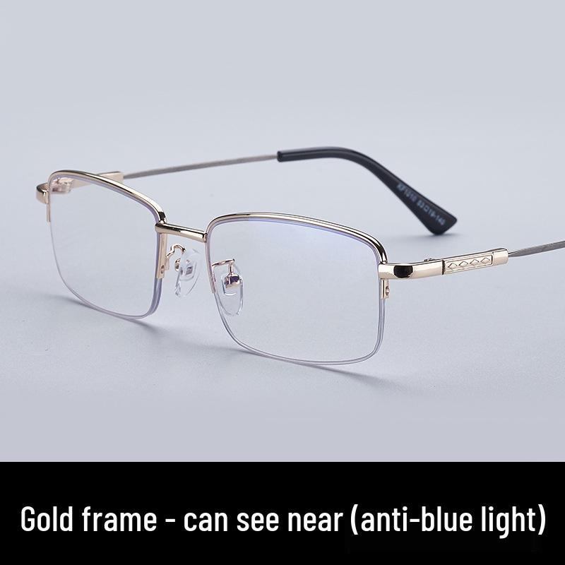 Smart Progressive Multifocal Reading Glasses - Anti-Blue Light, High-Definition for Men & Women
