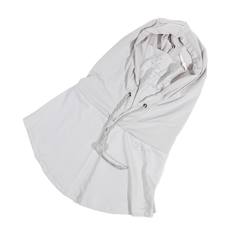 Summer Anti-UV Sunscreen Hat With Mask Shawl Breathable Motorcycle Cycling Neck Protector Hood Hat For Outdoor Fishing Swimming