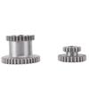 Metal Gear Set 2 Speed High Low Transmission Duplicate Gear Replacement for 0618 7x12 7x14 Mini