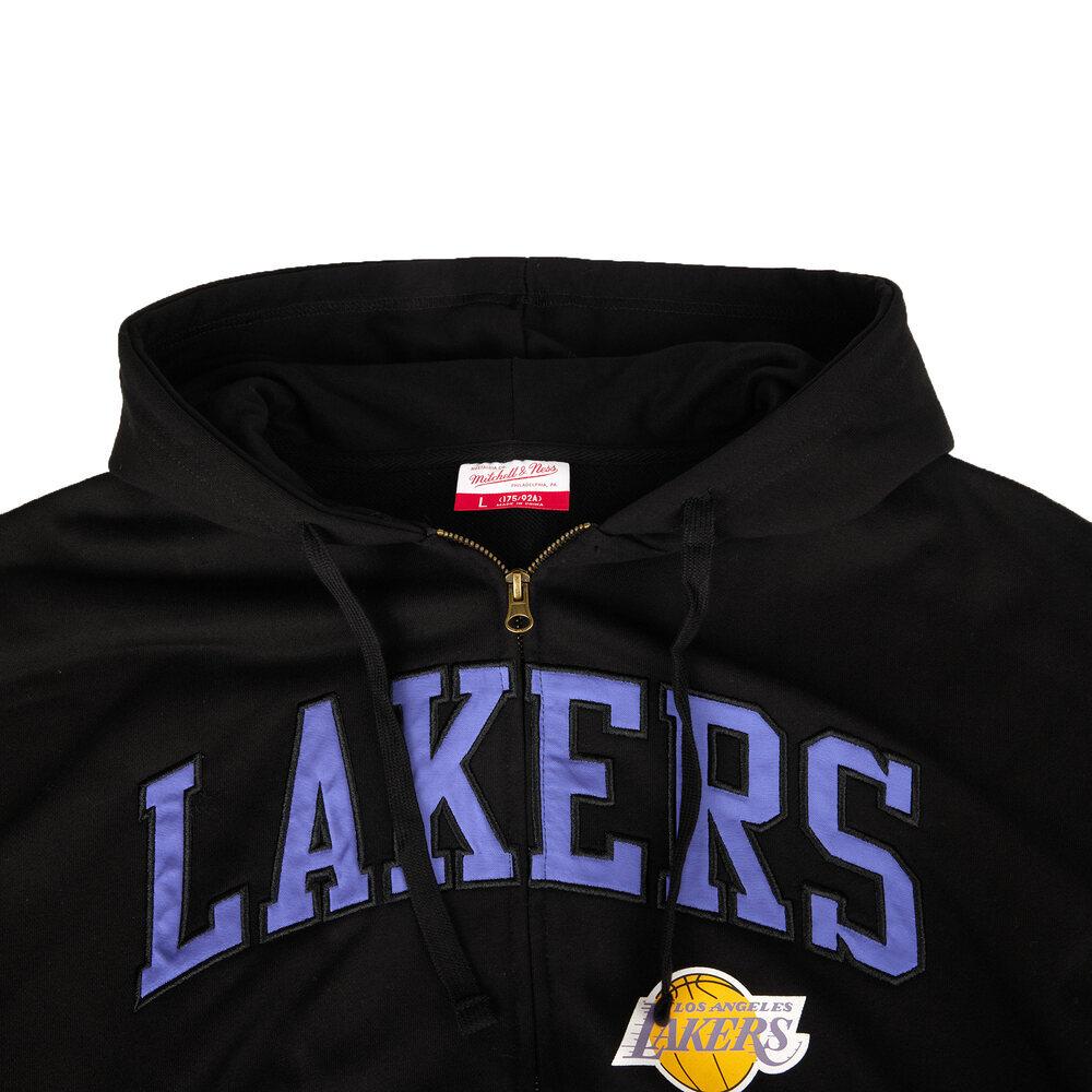 Mitchell & Ness X NBA Lifestyle Jacket Unisex Black NBAOW0014LAL200