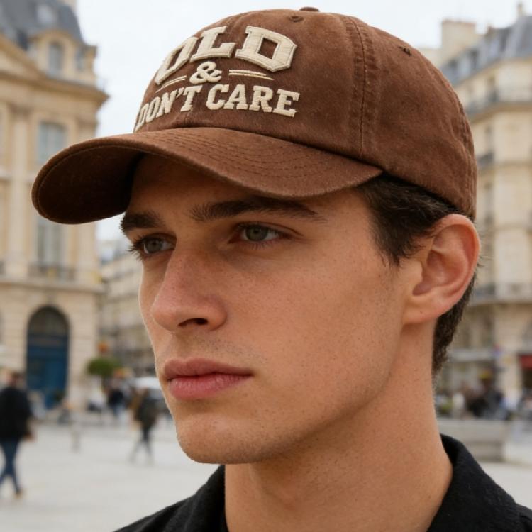 Multifunctional Cotton Baseball Hat With Detailed Embroidery And Practical Construction Outdoor Sports Cap