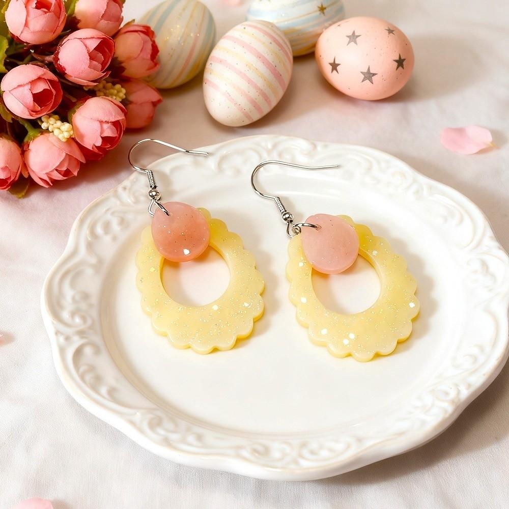 Non-stick Easter Silicone Mold Non-toxic Jewelry Mould Earring Casting Mould  Resin Casting