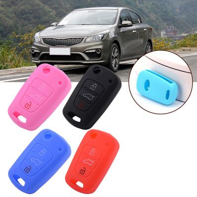 Pink Car Key Cover Dandkey Silicone Red Light Blue