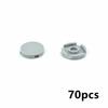 70pcs Compatible Assemble Particles 4150 Flat Round 2x2 Building Blocks MOC Parts DIY Enlighten Bricks Educational Toy