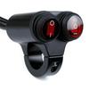Motorcycle Switch Handlebar Control Dual Button 2 in 1 Foglight Spotlight Switch