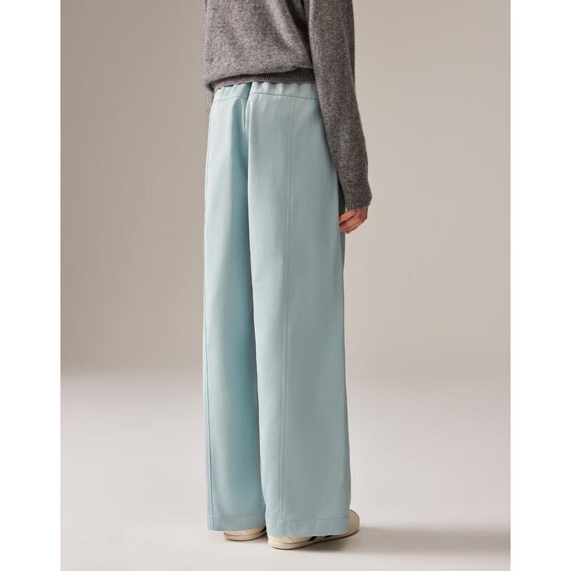 ELLE KIDS Girls' French Casual Straight-Leg Workwear Pants