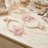 Romantic Flower Window Tiebacks Adjustable Synthetic Fibers Curtain Straps Clips Exquisite Decorative Curtain Buckle Party
