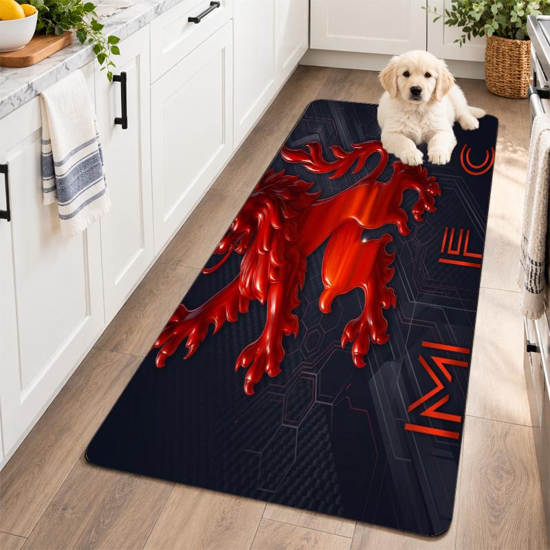 Flannel Kitchen Mat Middlesbrough Soft Area Rug Non Slip Floor Carpet Home Decoration