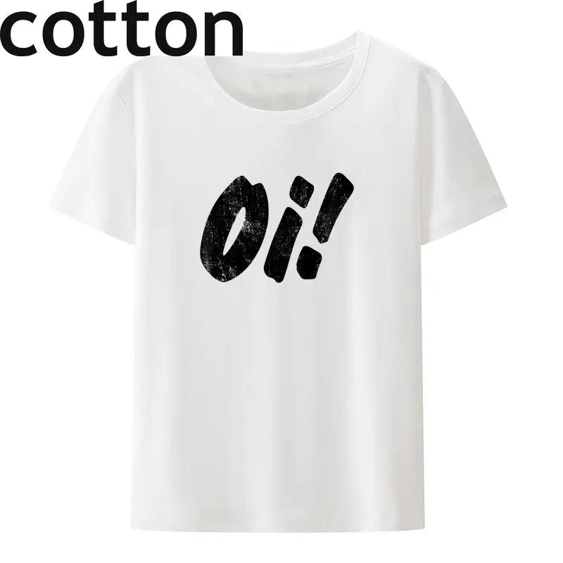 Oi Oi Oi! Hemd Skinhead Kleidung T-Shirt Freizeitstil Camisetas Sommer Koszulki T-Shirts Camiseta Hombre Grafik-T-Shirts Oberteile