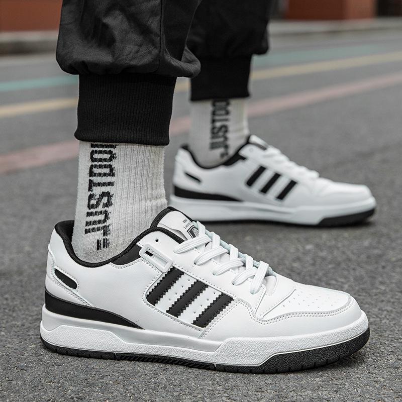 

Men s Authentic Four-Season Breathable Leather Sneakers, Non-Slip & Wear-Resistant, All-Match Thick-Soled Casual Shoes Size 43