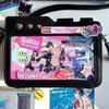 Harajuku Kawaii Camera Shape Shoulder Bags Women Heart Studs Large Capacity Crossbody Bag Ladies Transparent Anime Ita Bag 2025