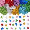 60Pieces Glittering Star Sticker Adhesive Foam Sticker Kids Reward Sticker for Card Making Scrapbooking Wall Decoration
