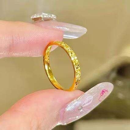 

1Pcs Stainless Steel Ring Slim Plain Finger Band Rings, Trendy Stacked Jewelry for Party 5