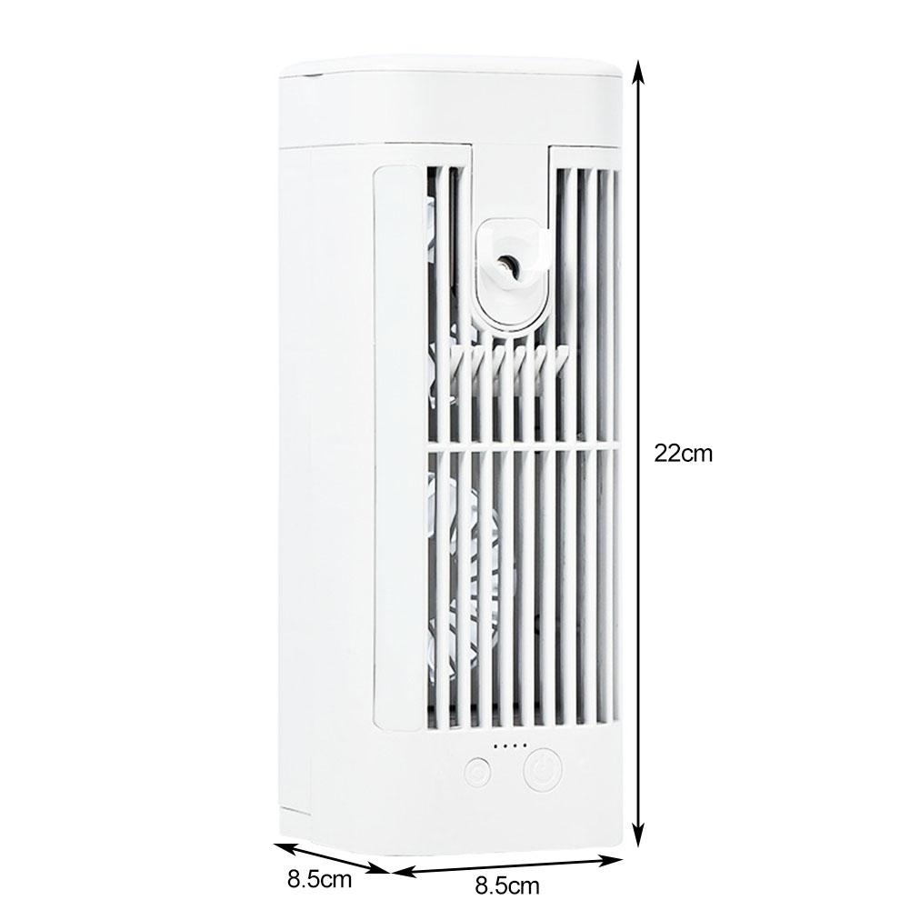 Mini Air Cooler With Hook Compact Air Conditioner 8.5*8.5*22cm Mini Air Conditioner For Home Use For Office Use