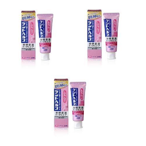 

Лечебная зубная паста Lion Dent Health, Снимающая чувствительность, 85 г x 3