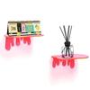 2Pcs Wall Mount Storage Shelf Strong Load-bearing Simple Installation Wall Floating Shelf Organizer Display Rack