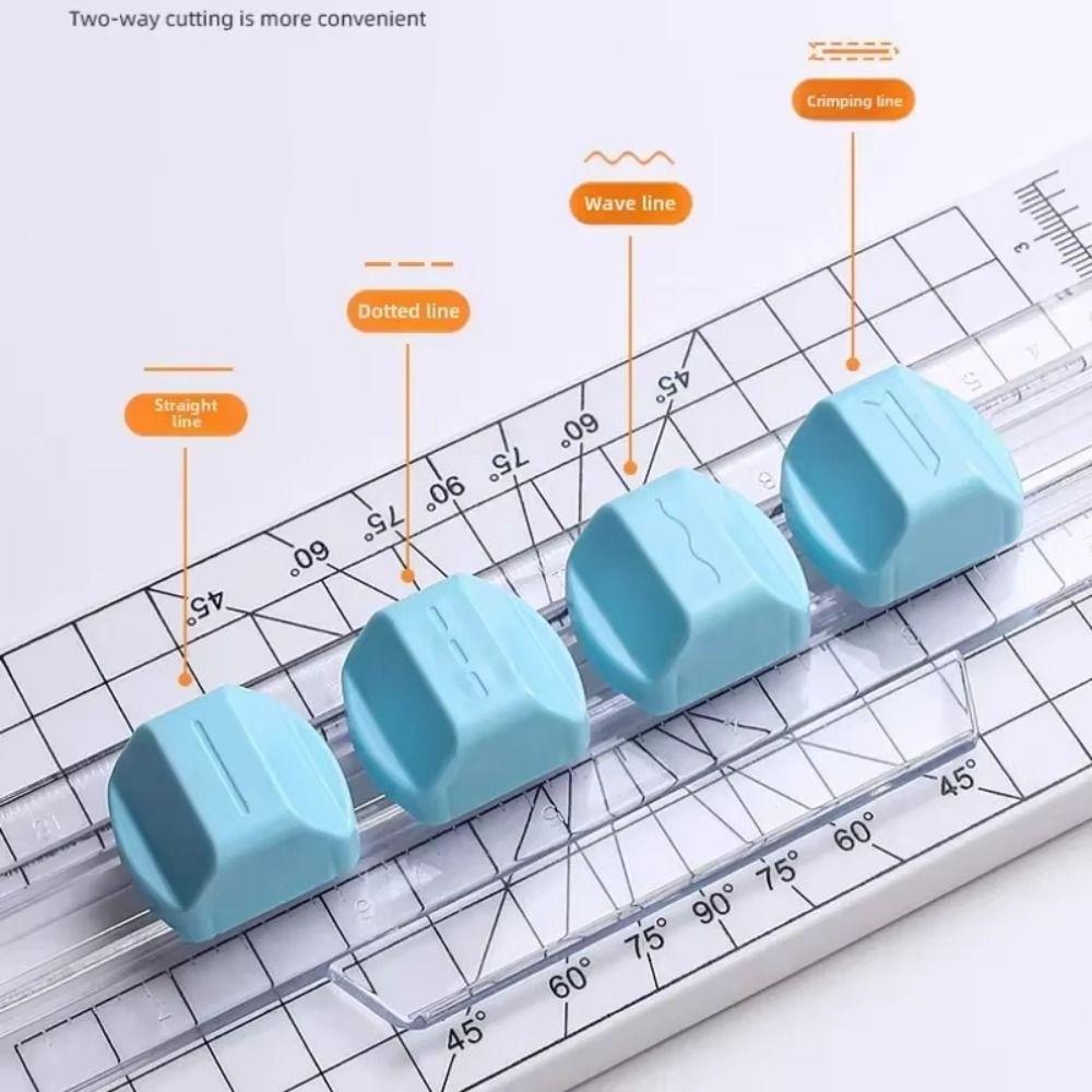 Wavy Line Paper Cutter Creasing Dotted Craft Paper Cutter Scrapbooking Paper Trimmer  School Home