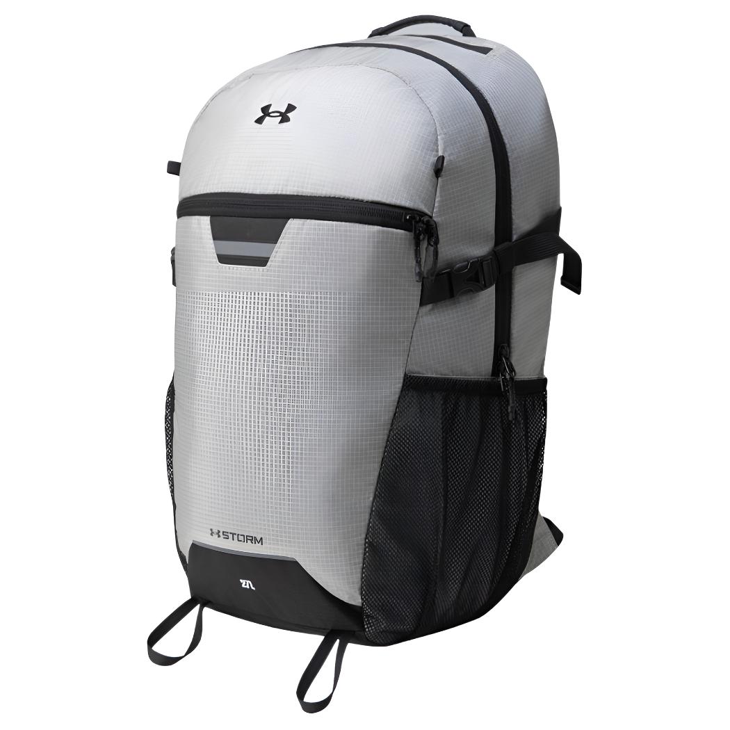 Рюкзак Under Armour из полиамида, унисекс, серебристо-белый, 14339103-064