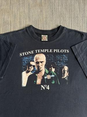 Vtg 90’s Stone Temple Pilots No.4 Band Rock USA Black Unisex Tshirt KH10954 Unisex T-Shirt