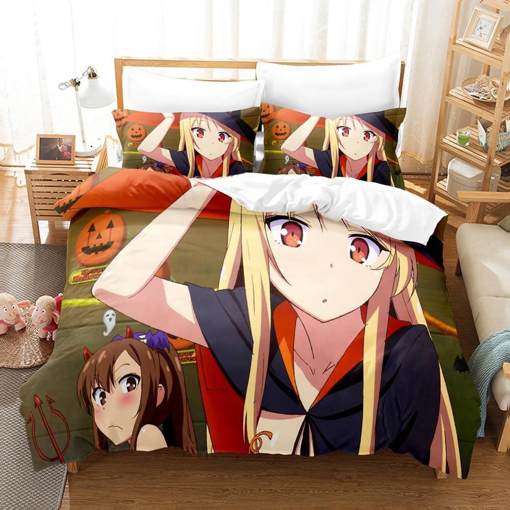 3d Print Anime The Pet Girl of Sakurasou Bedding Set Single Twin Full Queen King Size Bed Set Adult Kid Bedroom Duvet cover Sets