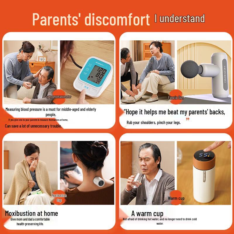 Hezheng Filial Piety Health Gift Set CN Plug (adapter Included)