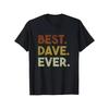 Funny Best Dave Ever Letter Meme Women's T Shirt Men Tee Cotton Harajuku Unisex Streetwear Short Sleeve Oversized O-Neck Tops