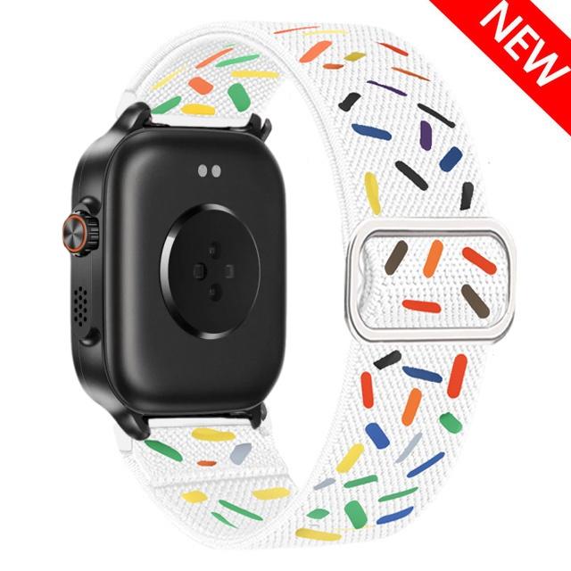 For Realme Watch 5/S2 band Adjustable Nylon Elastic Replacement Bracelet correa Realme Watch 2/3/S/3 2 S pro 22mm watch straps