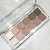 Korean 12-Color Matte Eyeshadow Palette: Gentle Nude, Low Saturation Earthy Grays and Pinks for Daily Wear