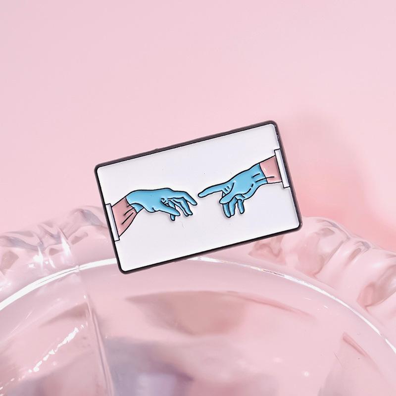 Adorable Cartoon Duck Brooch Stylish Alloy Pin For Fashionable In Accessories