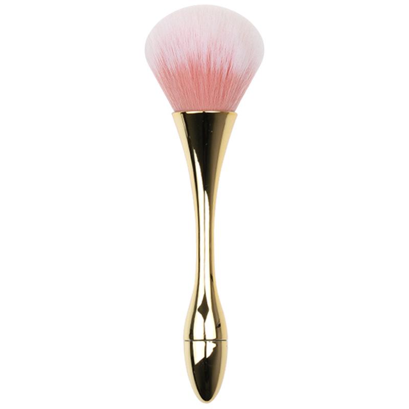 Portable 5-Piece Mini Makeup Brush Set: Powder, Blush, Eyeshadow