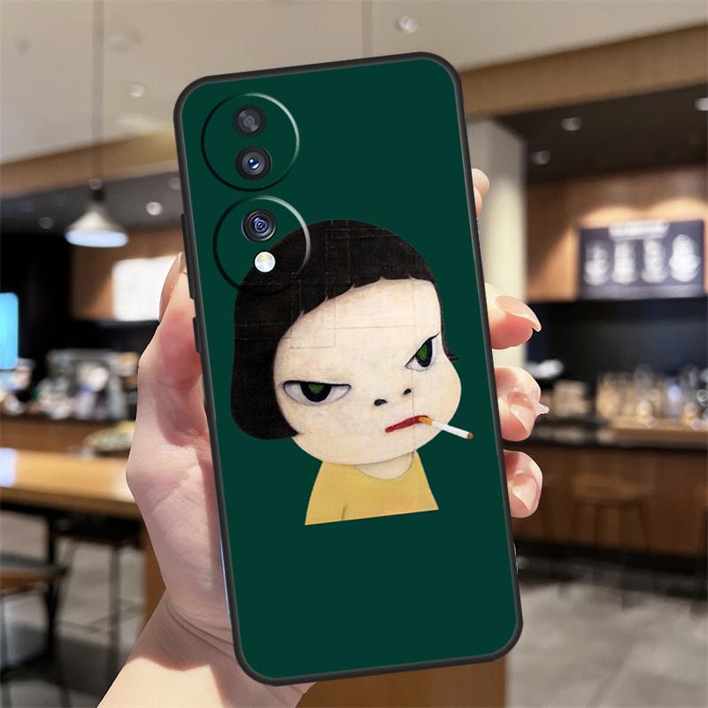 

Чехол Yoshitomo Nara для Honor Magic 5 6 7 8 Pro Honor 200 400 50 70 90 Lite X8b X8c X9b X9c X9d Win RT Honor X9b