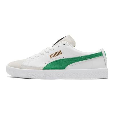 Košík Vintage Biela Amazonská Zelená Unisex Tenisky 374922-05