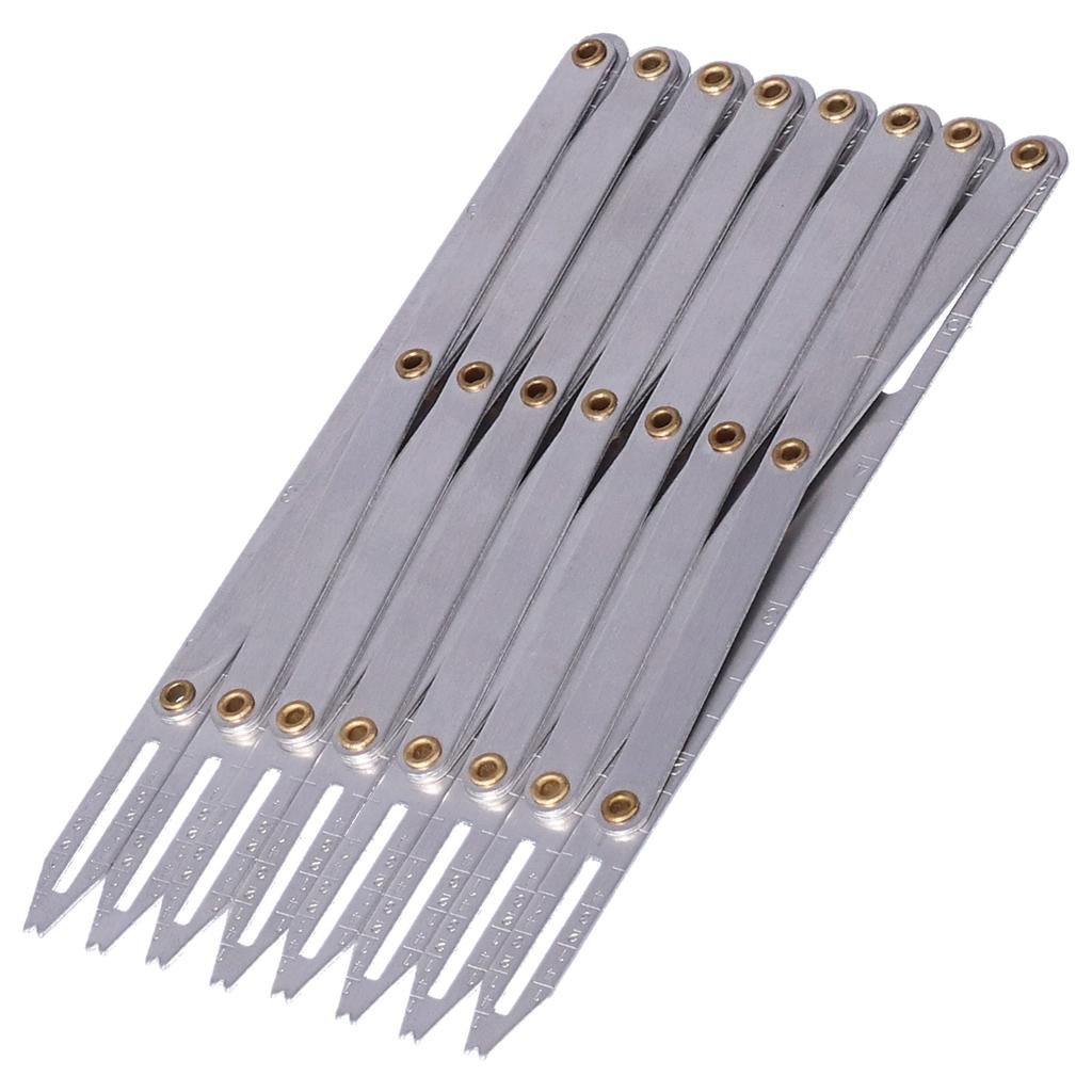 Aluminum Sewing Gauge Adjustable Length Multifunctional Anti Rust DIY Curtain Accessories for Household