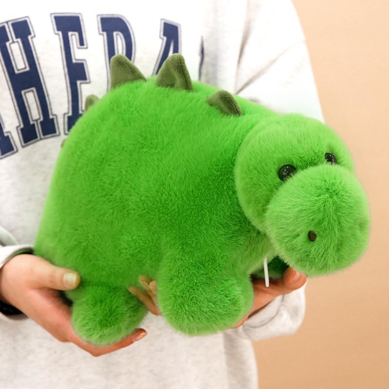 Creative Dragon Fruit Plush Toy Stuffed Animal Super Soft Short Plush Dinosaur Doll 45cm