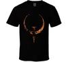 Logo Quake Symbol Gra Wideo Klasyczny Shooter Koszulka Męska Damska Koszulki Góra