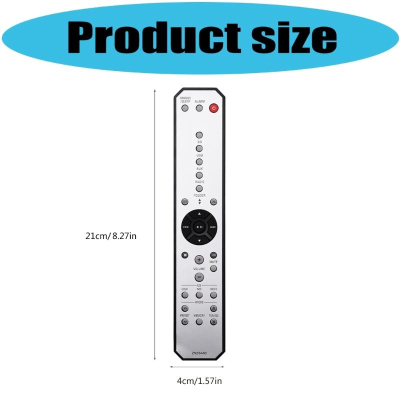 Universal Soundbar Remote Control with High Sensitivity Technology for Seamlessly Operation for ISX-B820 ISX-800 MCR-B043D