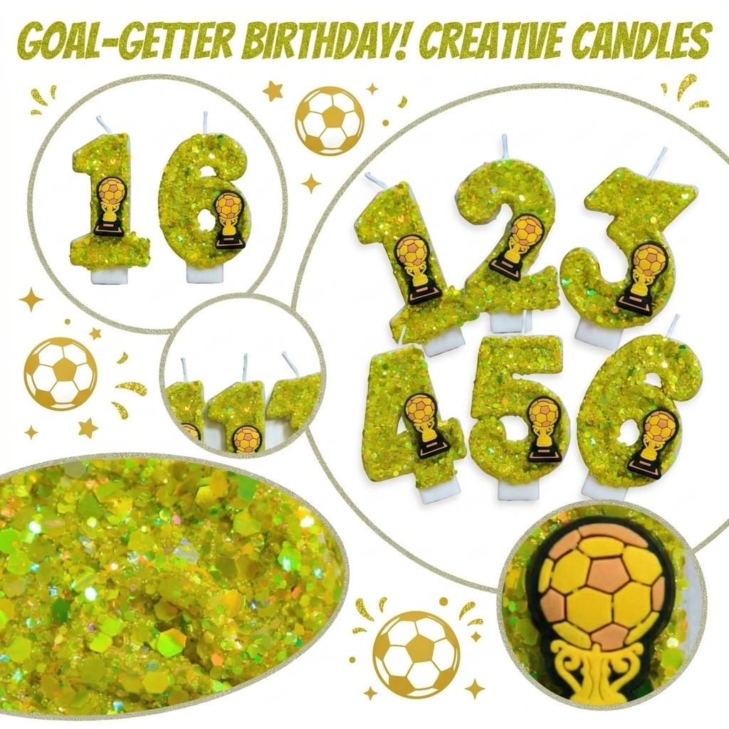 Fashion Cartoon Creative Birthday Candles Party Digital Candles