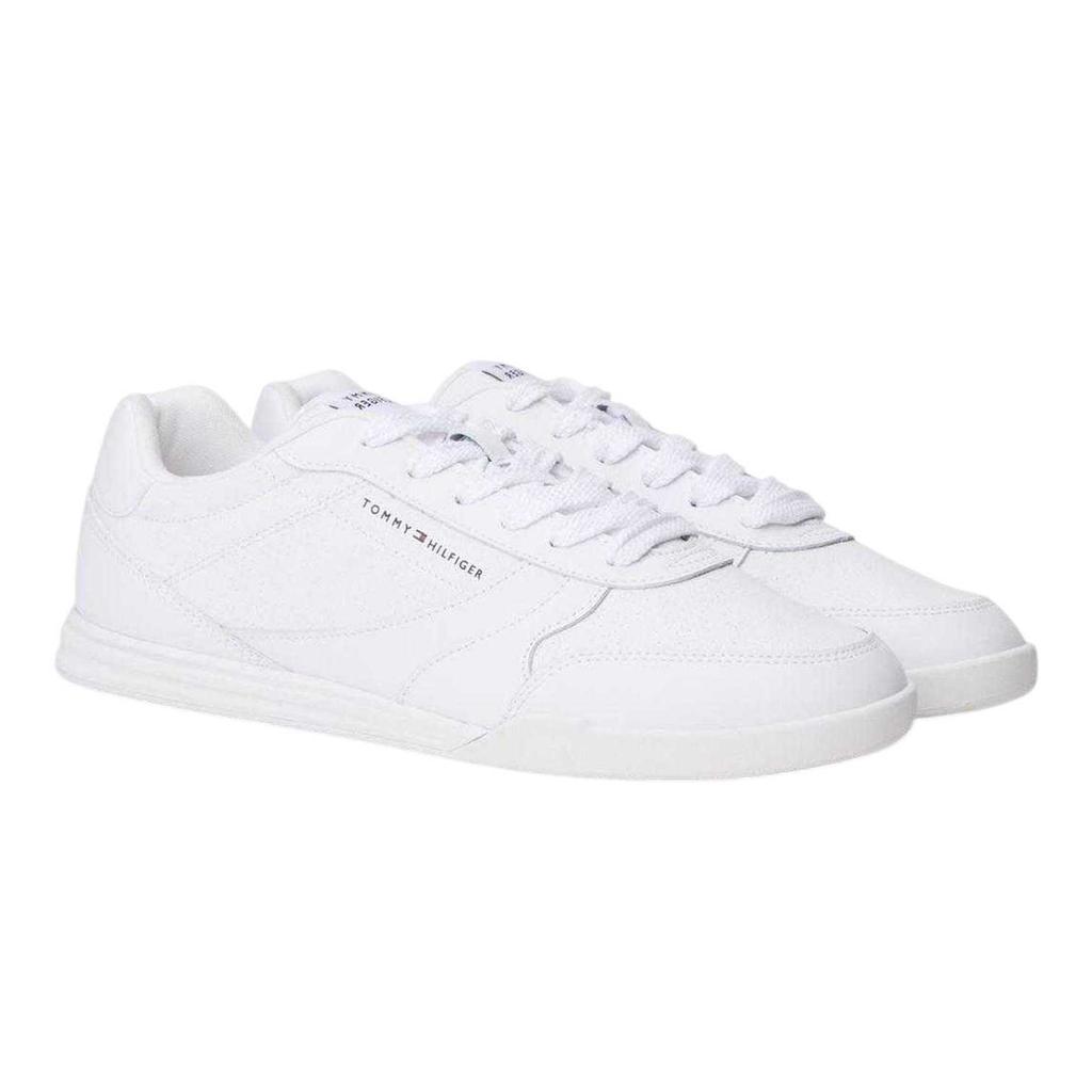 Tommy Hilfiger Mens Lopro Leather Trainers