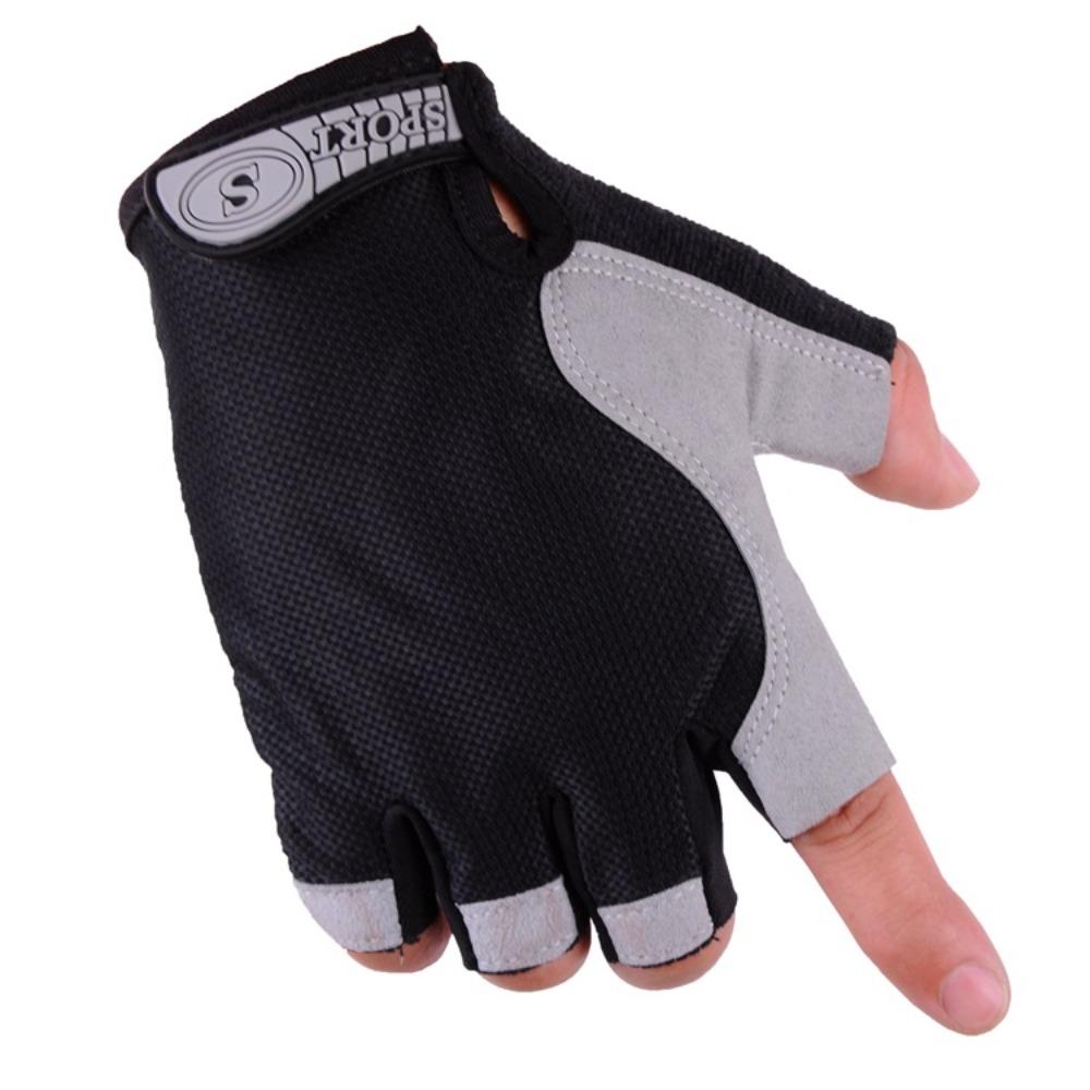 Outdoor Sports Cycling Gloves Half Finger Thin Non-slip Wear-resistant Breathable Mountain Bike Sports Half Finger Gloves