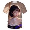 New Summer Tide Little Elder Sister Picture Men T-Shirts  Casual 3D Print Tees Hip Hop Personality Round Neck Short Sleeve  Tops