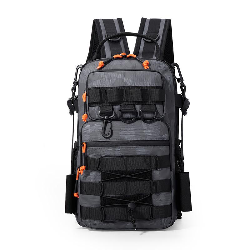 

Large Capacity Cross-Border Hiking Backpack - Outdoor Rucksack for Mountaineering and Travel Under 20L сірий колір