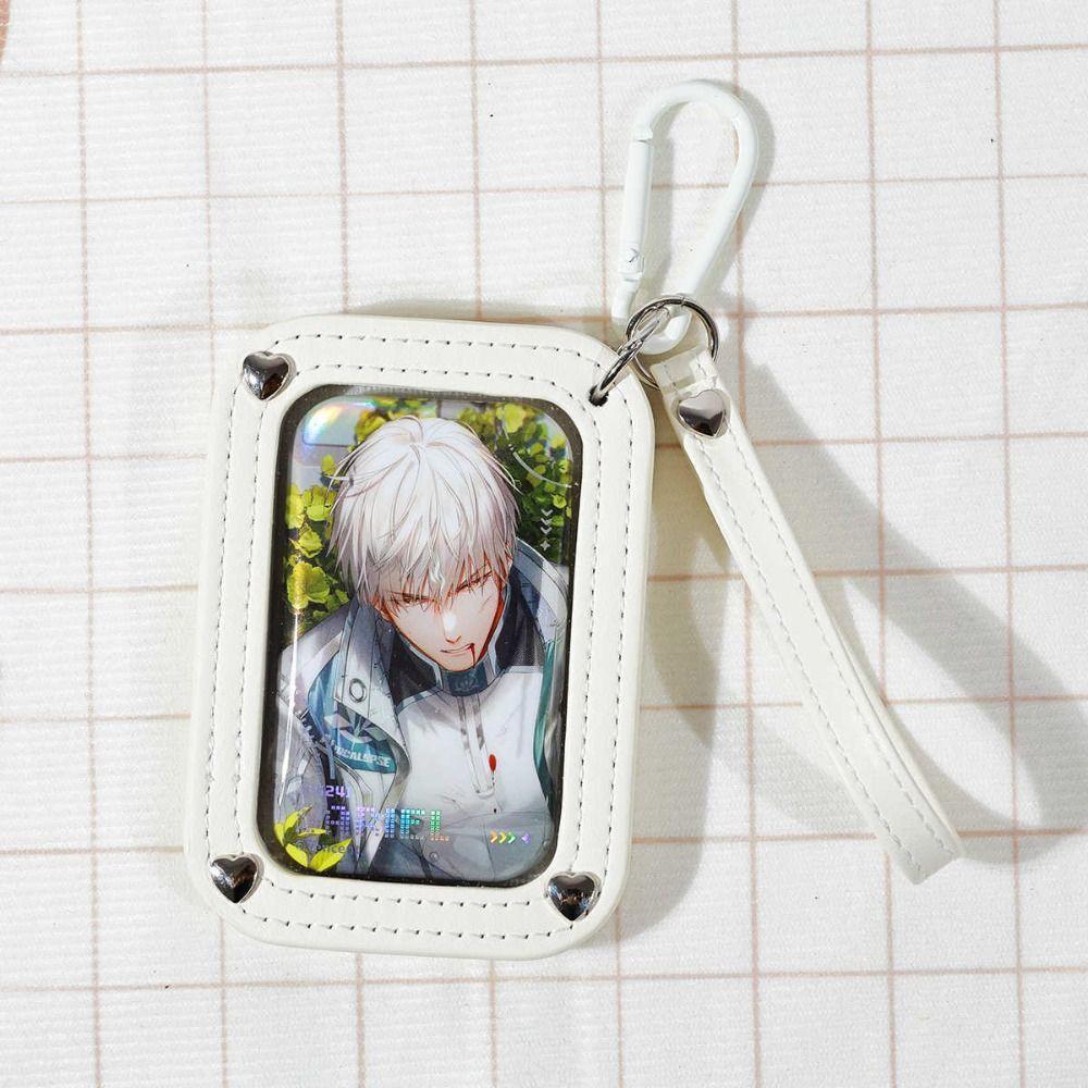 Square Anime Badge Holder Transparent Badge Ita Bag Badge Display Pendant  Badge Display