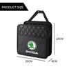 VMAD6 Car Storage Bag Multi-function Seat Back Storage Pocket Suspension for Skoda Octavia A5 A7 Fabia Superb Kamiq Rapid Yeti Citigo